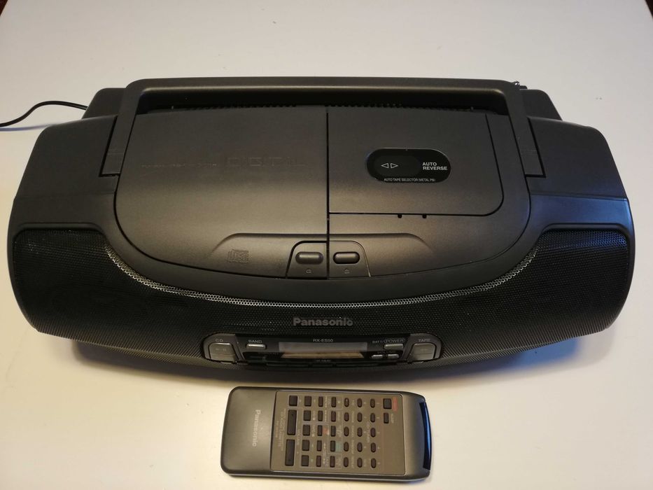 Boombox - Stereo Radio/CD/Cassette PANASONIC RX -ES50 cu telecomanda