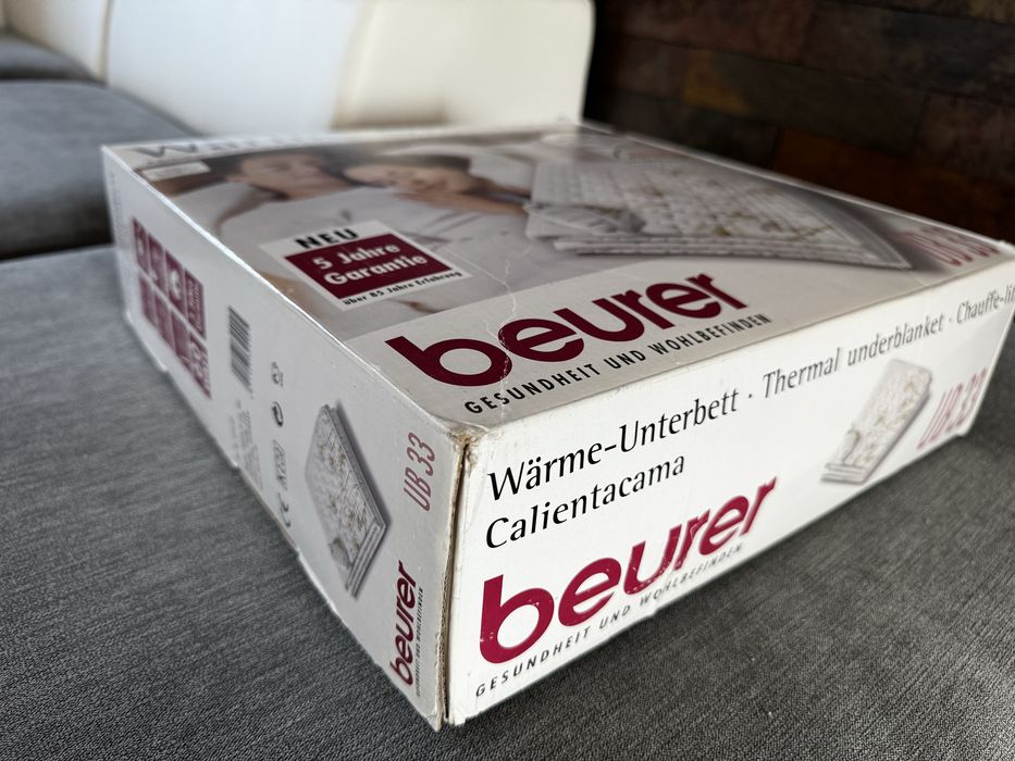 Saltea / patura electrica Beurer UB33 - 150x 80 cm