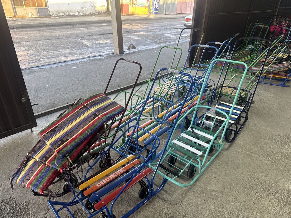 Новые санки разные виды