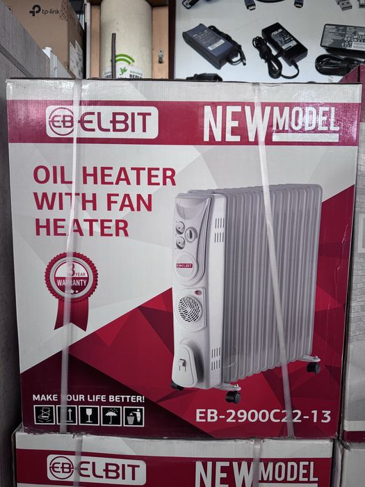 Качественный масляный обогреватель El bit оригинал 3 года гарантия