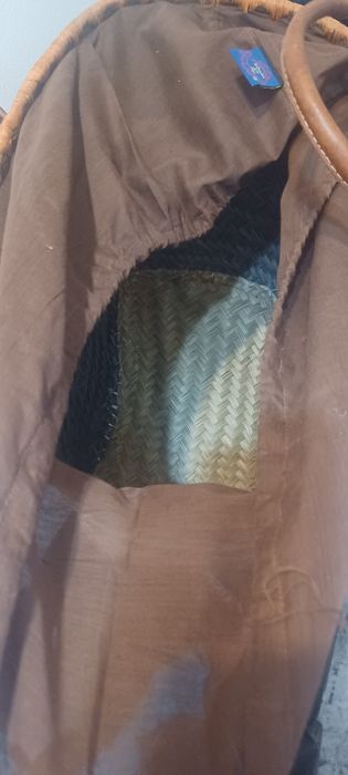 Плажна чанта от естествени материали