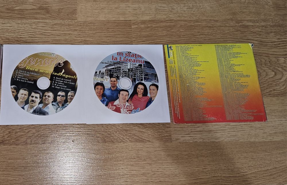 Lot 4 cd-uri Azur, Generic  si manele