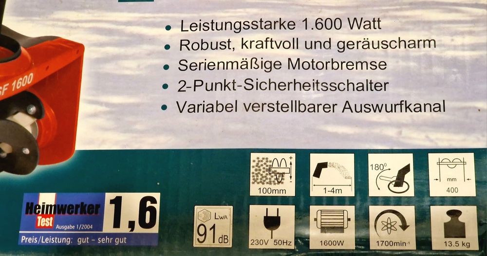 Maina zăpadă freză zapada Germania NOUA