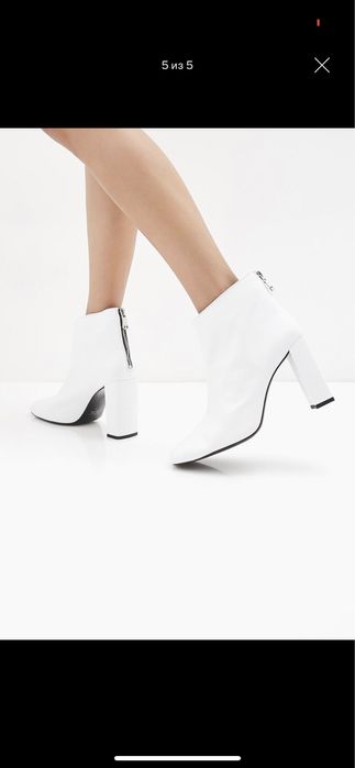 Ботильоны mango, натур.кожа. 38 р-р