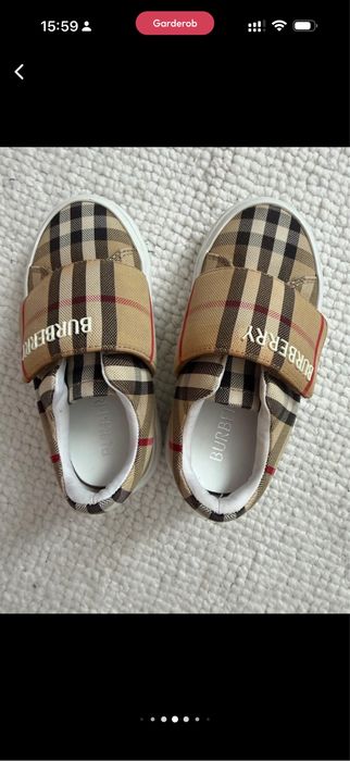 Кеды Burberry kids детские