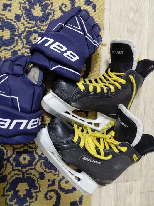 Продам коньки и карги вместе