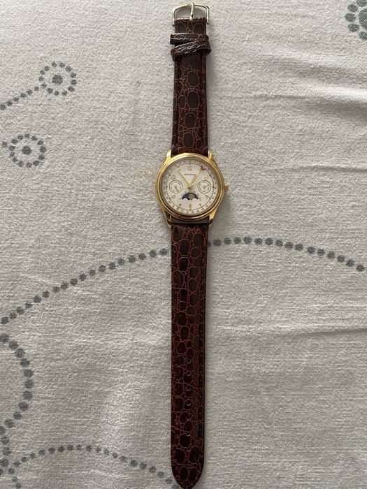 Ceas Barbatesc d’Alton triple calendar moonphase