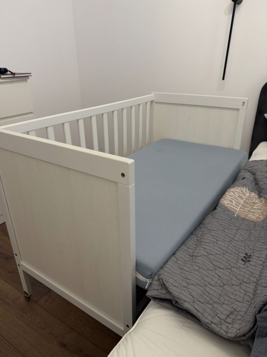 Pătuț Ikea SUNDVIK co-sleeper