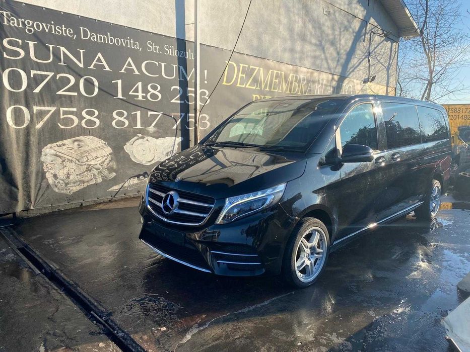Dezmembrez Mercedes V-class W447/220D/usa/haion/scaune/interior/jante/carlig/bara fata/bara spate/motor/cutie
