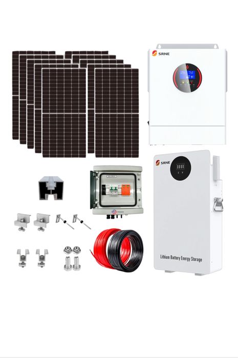 Fotovoltaic 5kW offgrid complet