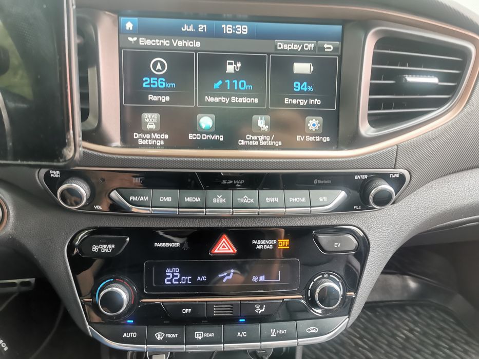 Hyundai ioniq ev  2018 ( Ёмкости, Soh 100%)