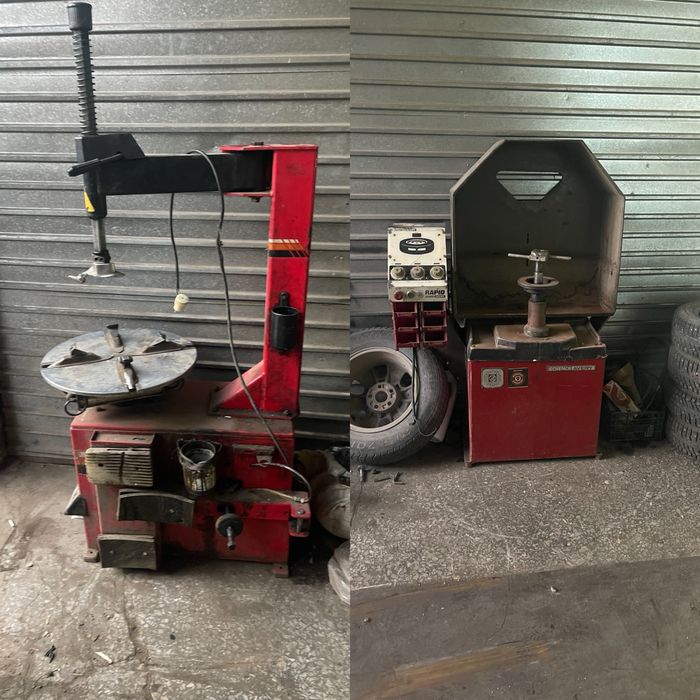 Продам б/у шиномантажное оборудование