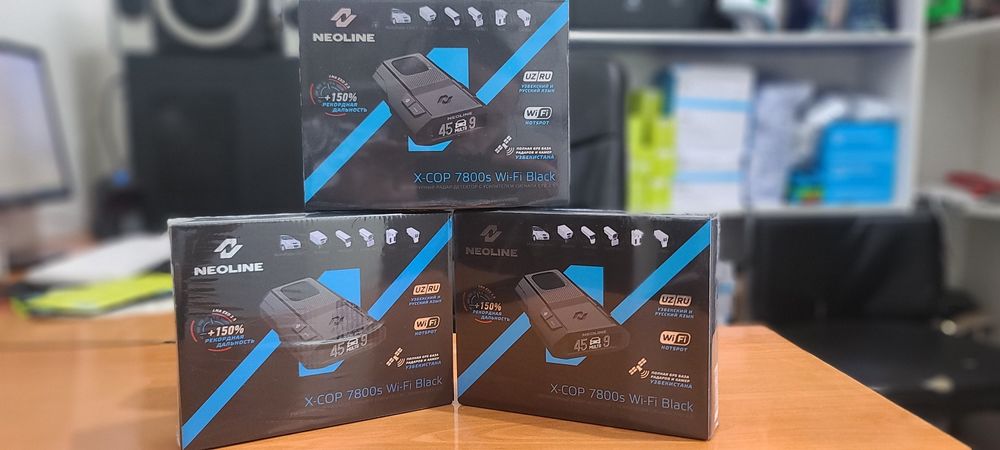 NEOLINE X-COP 7800s Wi-Fi black arzon narxlarda qilib beramz