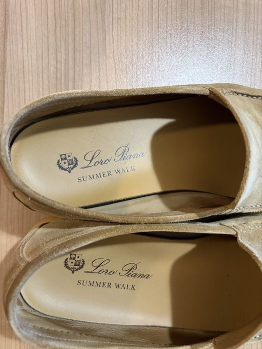 Loro piana  велурени  мокасини