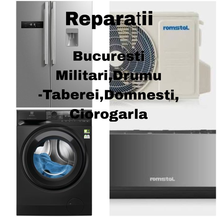 Reparații Frigidere ,AerConditionat,Masini De Spalat,Electrica.