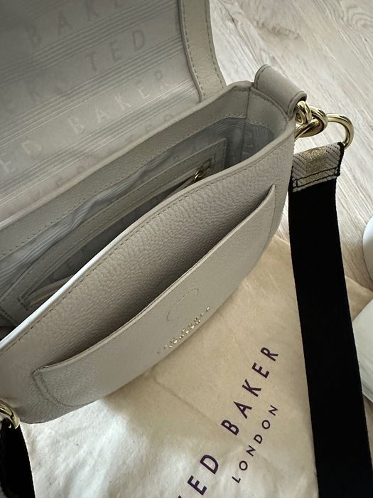 Дамска чанта Ted Baker, екрю, две дръжки