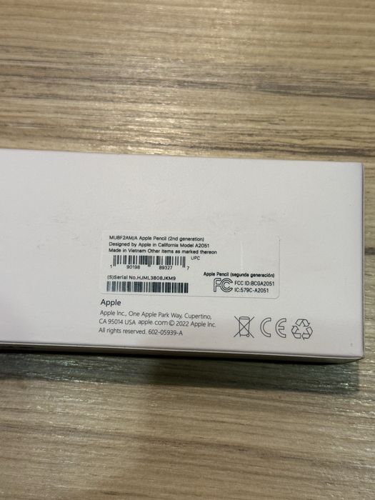 Apple pencil 2nd generation