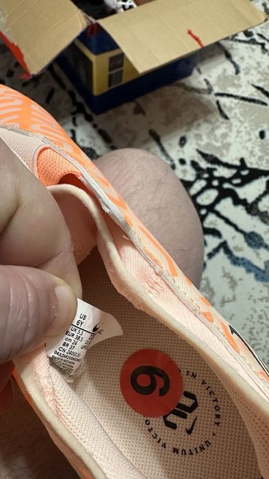 Бутсы Nike air zoom mercurial v15.us 6.