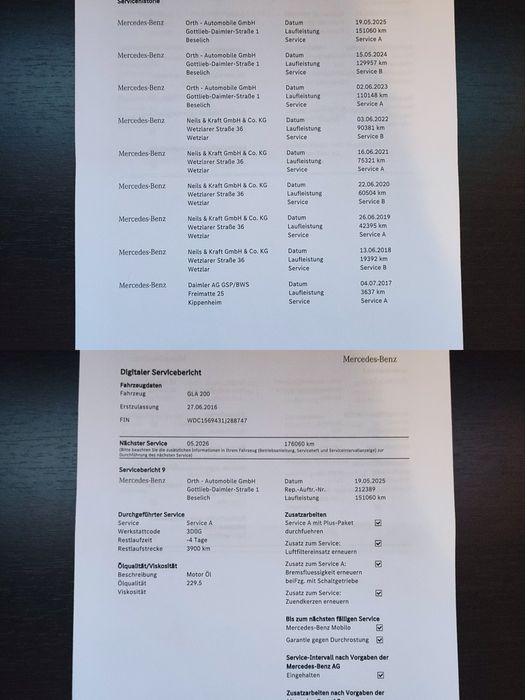 Mercedes Gla 200 benzină