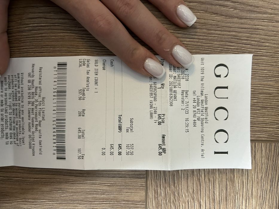 Gucci GG sneakers 41