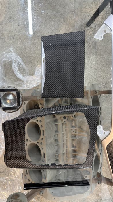 карбонови интериорни лайстни от BMW M3 G80 Facelift