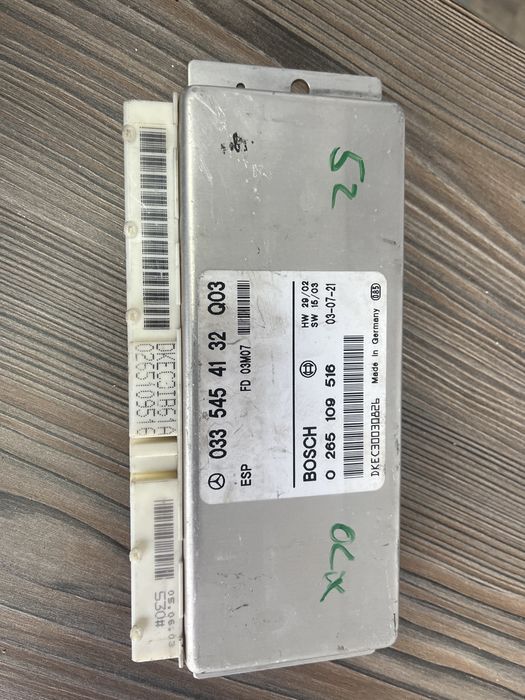 Calculator esp mercedes eclass 2.2cdi