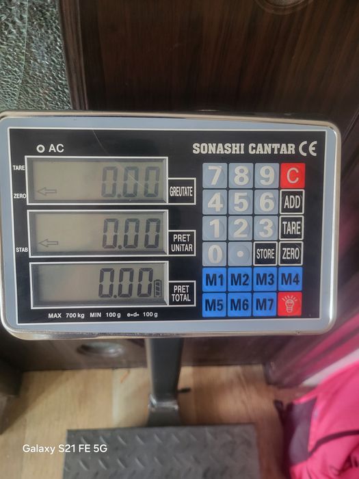 Cantar electronic  0-700 kg.