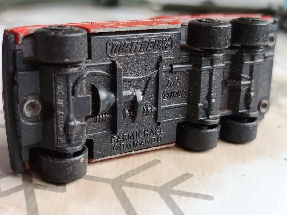 Carmichale Commando 1982 matchbox bulgaria