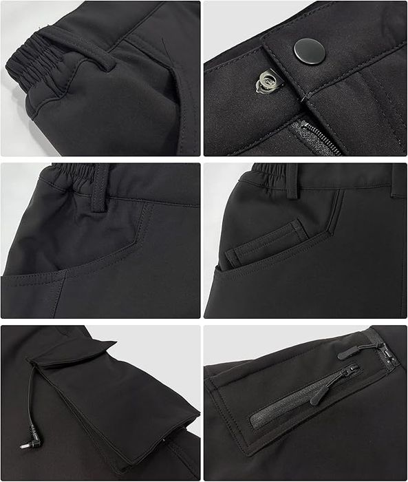 Pantaloni cu incalzire pentru femei ideali pentru ski sau drumetii