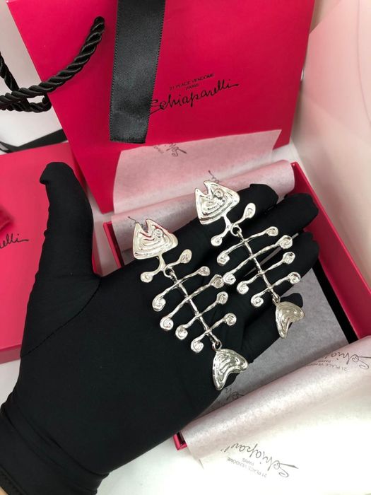 Серьги Schiaparelli с упаковкой
