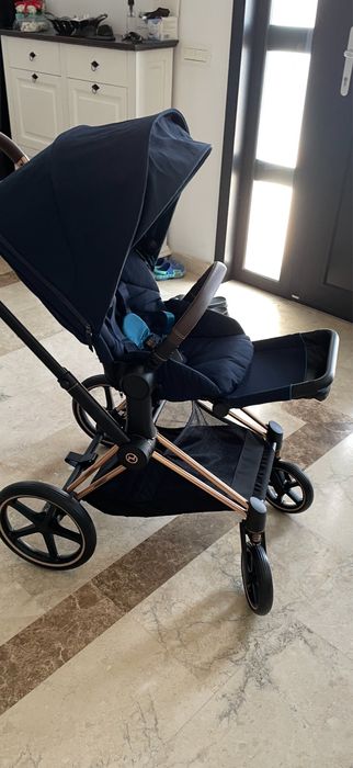 Carut cybex priam platinum navy blue