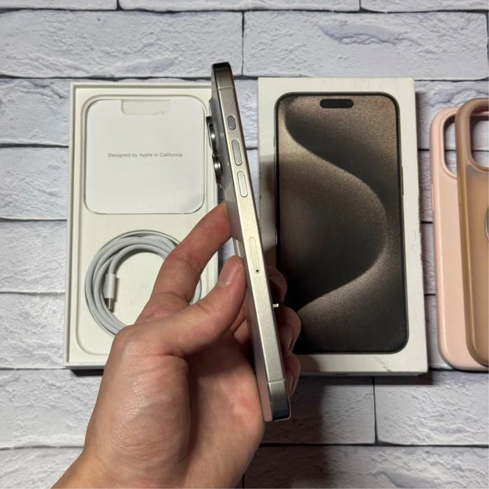 iphone 15 pro max в идеальном состояний