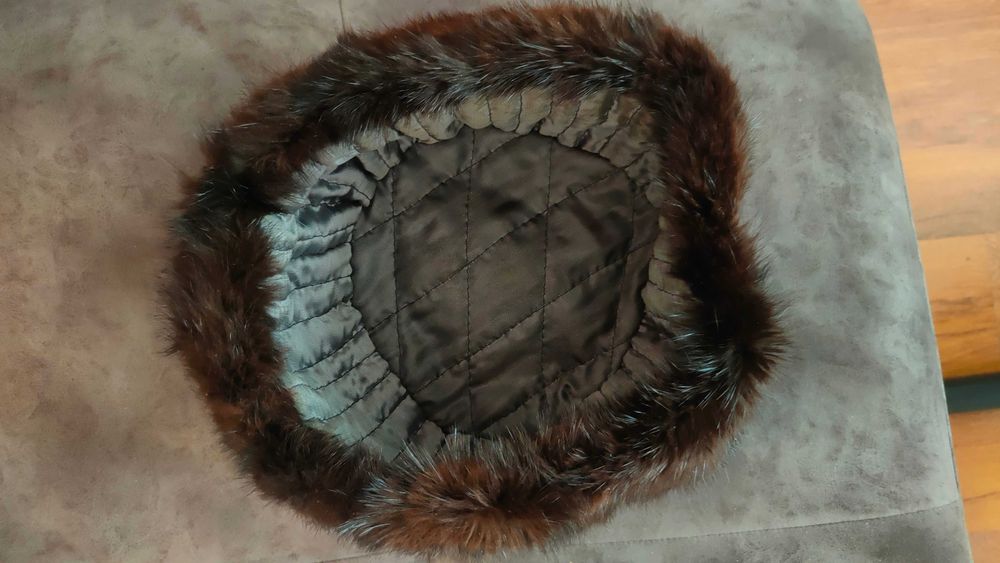 Шапка норковая мужская