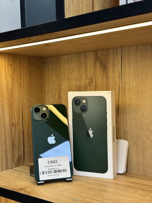 айфон 13 зеленый 84%