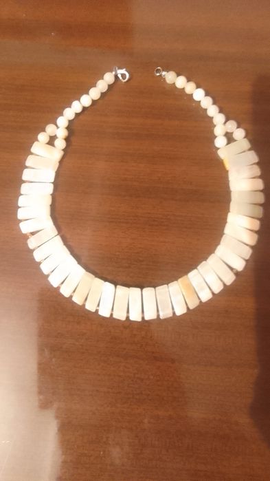 Шикарное колье из камня оникс