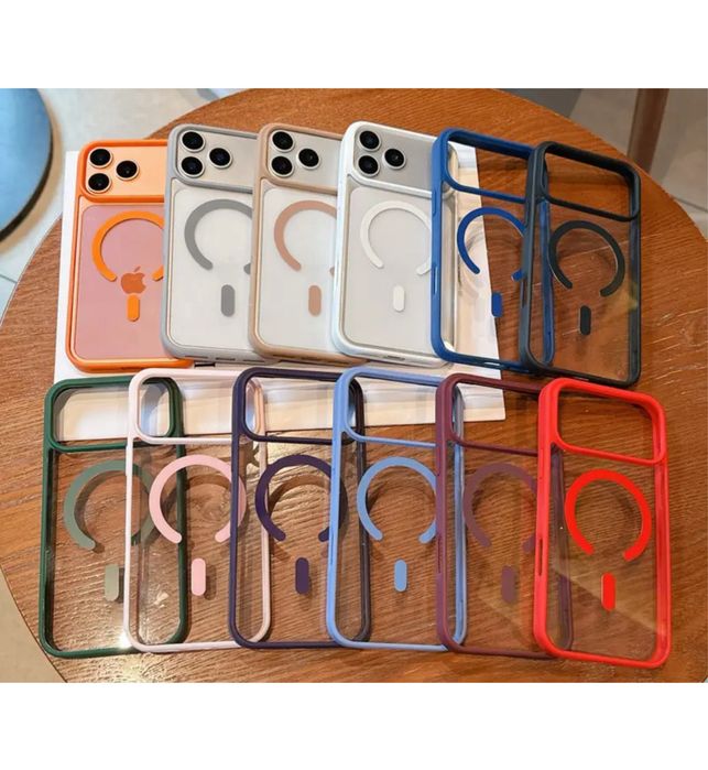 Iphone 17 PRO 17 PRO MAX 17 17 AIR - Husa Magsafe Clear Back