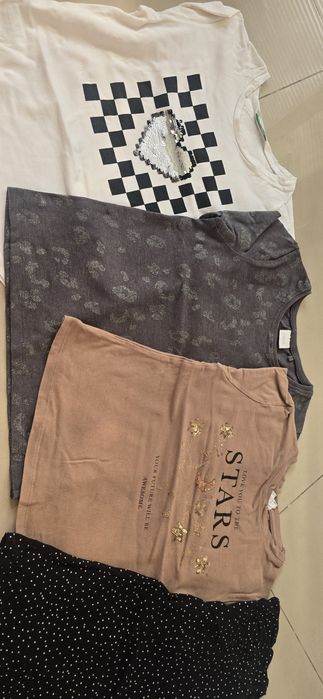 Пуловери, блузки с дълъг ръкав, рокли zara, next, Benetton