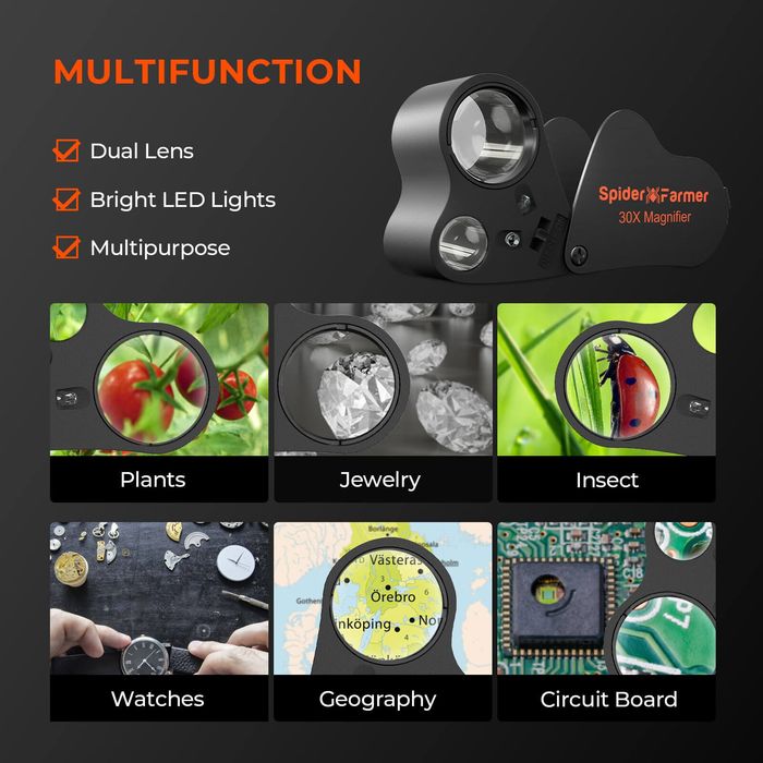 Увеличитель с подсветкой