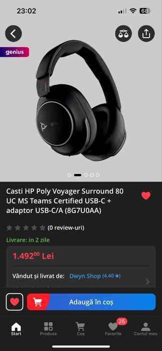 Casti Poly Voyager