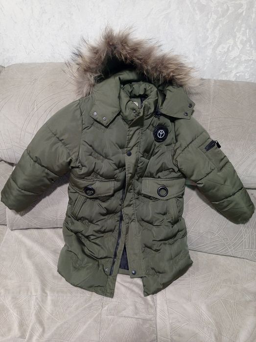 Куртка зимняя для мальчика, 7-8 лет