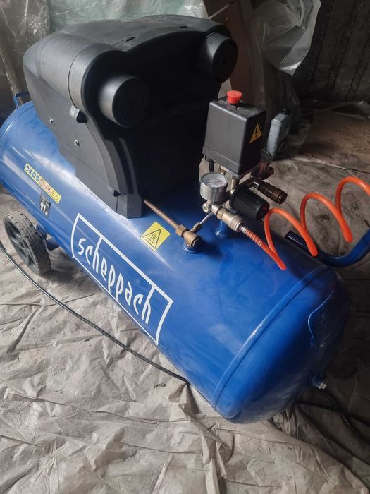 Компресор 100л scheppach