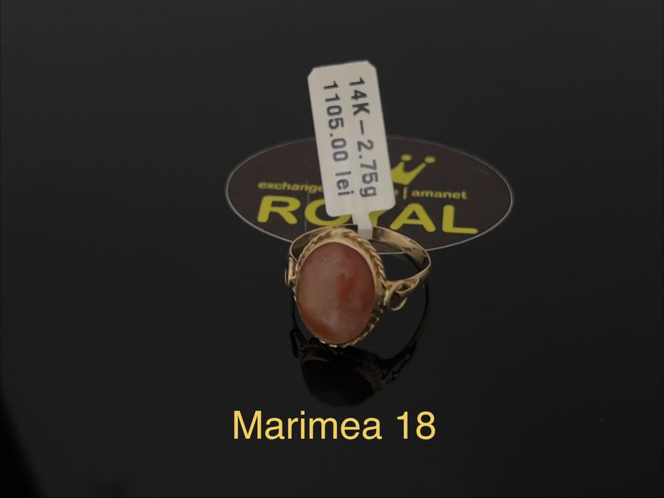 Bijuteria Royal CB: Inel dama aur 14k 2,75gr