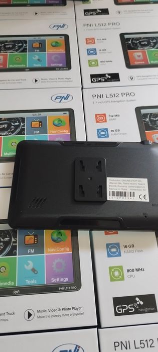 PNI L512 Prob- ecran 7"- cel mai rapid gps cu setari camion