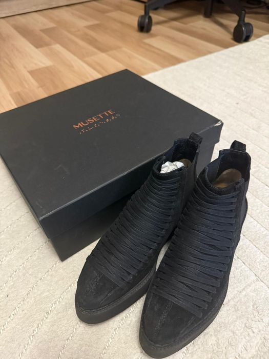 Vand Ghete Musette Av Riley Negru 35