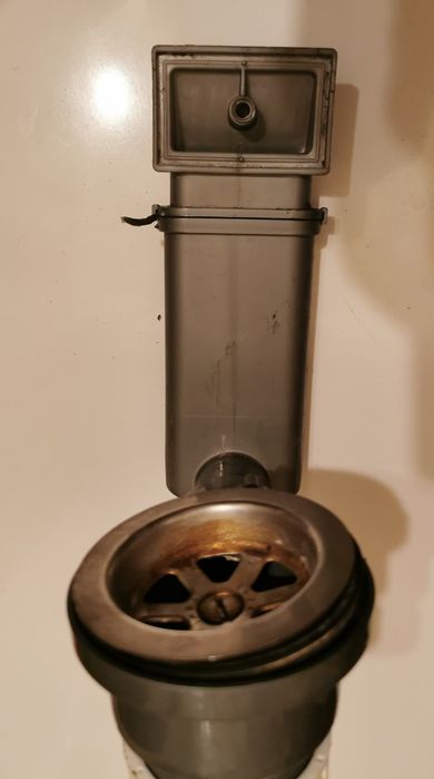 Chiuveta inox, 1 cuva dreapta, pentru masca, 800x500