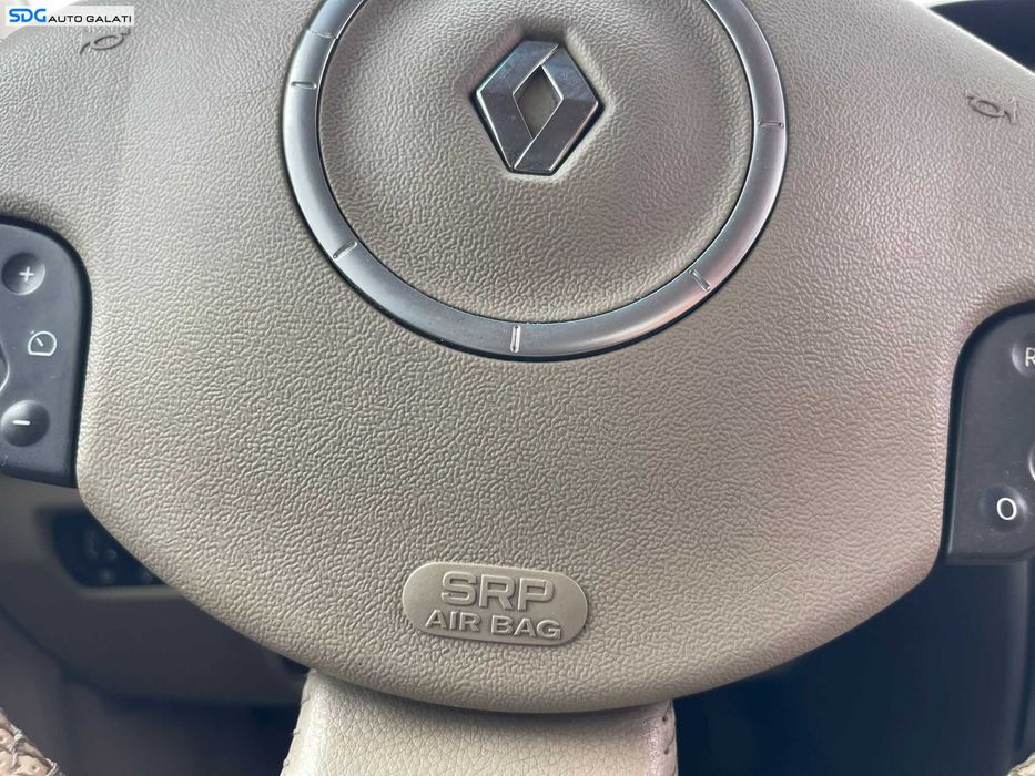 Airbag de pe Volan Modelul cu Comenzi Crem Bej Renault Megane 2 2002 - 2008 [B4540]