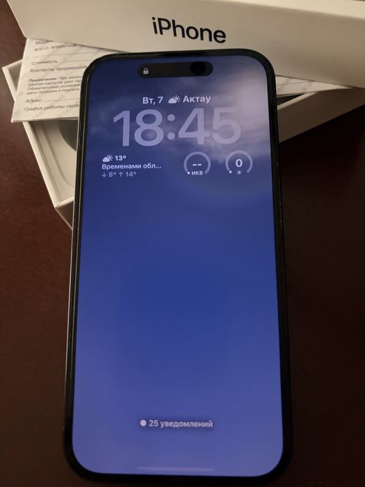 Apple iPhone 14 Pro 256Gb Space Black