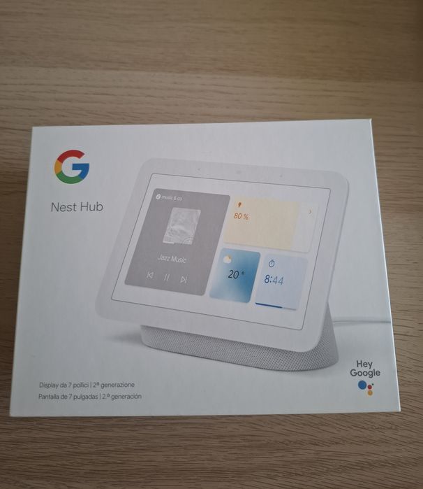 NOU Google NEST HUB 2 Gen, Impecabil, DOAR Probat,SUPERCADOU  YouTube Muzica Filme  Pret FIX