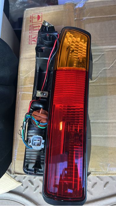 Фонари в задний бампер Pajero Montero