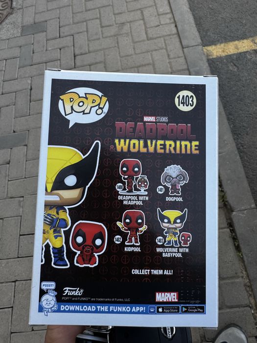 Фигурки Funko POP! Marvel Deadpool & Wolverine. №1403